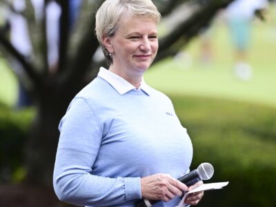 Janeen Driscoll during the first round of the 2023 U.S. Adaptive Open at Pinehurst Resort & C.C. (Course No. 6) in Village of Pinehurst, N.C. on Monday, July 10, 2023. (Robert Beck/USGA)